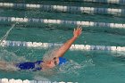 Swimming vs Babson  Wheaton College Swimming vs Babson College. - Photo By: KEITH NORDSTROM : Wheaton, Swimming, Babson